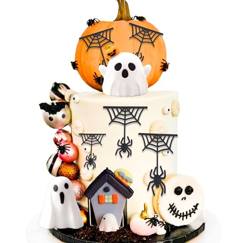 JeVenis Halloween-Kuchendekoration, Geisterboo Kuchendekoration, Kürbis-Kuchendekoration, Geburtstagsdekoration für Kinder, Halloween-Partyzubehör JeVenis Halloween-Kuchendekoration, Geisterboo Kuchendekoration, Kürbis-Kuchendekoration, Geburtstagsdekoration für Kinder, Halloween-Partyzubehör von JeVenis