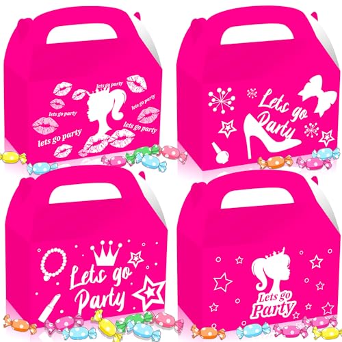 JeVenis Hot Pink Gril Party Favors Boxen Taschen Geschenktüten Hot Pink Grill Geburtstag Dekoration JeVenis Hot Pink Gril Party Favors Boxen Taschen Geschenktüten Hot Pink Grill Geburtstag Dekoration von JeVenis