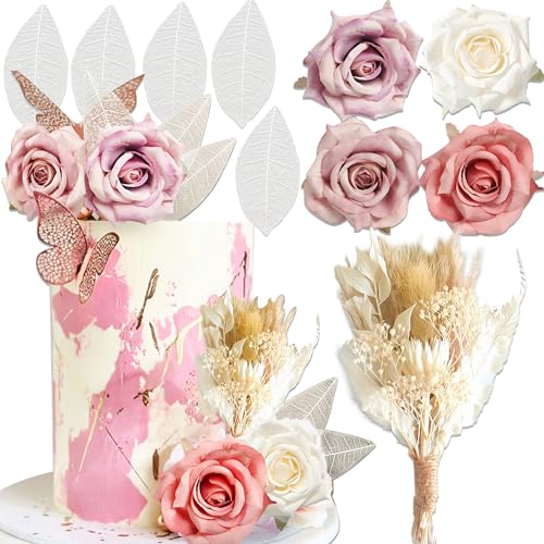 JeVenis Maroon Boho Rose Tortenaufleger Boho Tortendekorationen Tortenblumen Dekorationen Blumentorte Topper Blume Tortenaufleger für Hochzeit Babyshower Geburtstag JeVenis Maroon Boho Rose Tortenaufleger Boho Tortendekorationen Tortenblumen Dekorationen Blumentorte Topper Blume Tortenaufleger für Hochzeit Babyshower Geburtstag von JeVenis