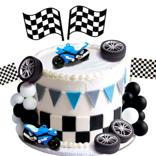 JeVenis Motorrad Kuchendekoration Dirt Bike Party Dekorationen Motorradfahrer Geburtstag Party Dekorationen für Dirt Bike Babyparty Dekoration JeVenis Motorrad Kuchendekoration Dirt Bike Party Dekorationen Motorradfahrer Geburtstag Party Dekorationen für Dirt Bike Babyparty Dekoration von JeVenis