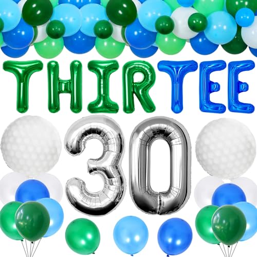 JeVenis ThirTee Golf Geburtstag Luftballons Golf 30 Geburtstag Dekoration Sport Motto Party Supplies Männer Jungen Party Ballons Dekoration JeVenis ThirTee Golf Geburtstag Luftballons Golf 30 Geburtstag Dekoration Sport Motto Party Supplies Männer Jungen Party Ballons Dekoration von JeVenis