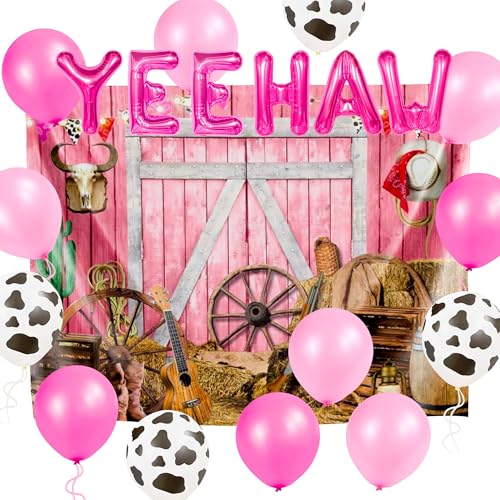 JeVenis Western Cowgirl Party Dekorationen Ballon Yee Haw Luftballons West Wild Party Dekoration Banner Pferd Ballon Cowgirl Foto Requisiten Junggesellinnenabschied Brautdusche Supplies JeVenis Western Cowgirl Party Dekorationen Ballon Yee Haw Luftballons West Wild Party Dekoration Banner Pferd Ballon Cowgirl Foto Requisiten Junggesellinnenabschied Brautdusche Supplies von JeVenis