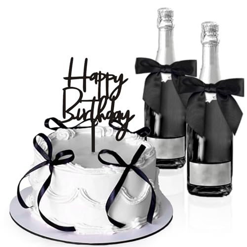 Tortenaufsatz mit schwarzer Schleife, Schleife, Bänder, Kokette, Schleife, Kuchen, Dessert, Picks für Dekorationen, Brautschmuck, Babyparty, Geburtstag, Hochzeit Tortenaufsatz mit schwarzer Schleife, Schleife, Bänder, Kokette, Schleife, Kuchen, Dessert, Picks für Dekorationen, Brautschmuck, Babyparty, Geburtstag, Hochzeit von JeVenis