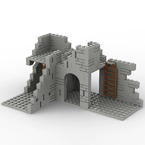 Jeamoc Militär Ruine WW2 Ruine Haus Bausteine Bauset, WW2 Ruine Gebäude Militär Haus Bausteine Bauset, 171 Teile, Kompatibel mit Lego Jeamoc Militär Ruine WW2 Ruine Haus Bausteine Bauset, WW2 Ruine Gebäude Militär Haus Bausteine Bauset, 171 Teile, Kompatibel mit Lego von Jeamoc