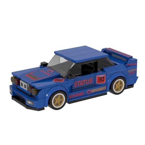 Jeamoc Technik Sportwagen Bausteine Bauset für BMW E30 M3, 300 Teile, Technik Sportwagen Rennwagen Bausteine Bauset, Kompatibel mit Lego von Jeamoc