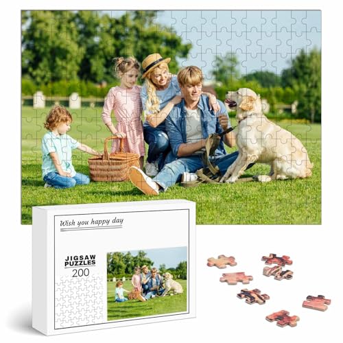 Puzzle Personalisiert mit Foto 500/1000/1500/2000/3000 Teile, Fotopuzzle selbst gestalten, Personalisierbares Geschenk Puzzle Personalisiert mit Foto 500/1000/1500/2000/3000 Teile, Fotopuzzle selbst gestalten, Personalisierbares Geschenk von JeathFea