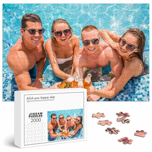 Puzzle Personalisiert mit Foto 500/1000/1500/2000/3000 Teile, Fotopuzzle selbst gestalten, Personalisierbares Geschenk Puzzle Personalisiert mit Foto 500/1000/1500/2000/3000 Teile, Fotopuzzle selbst gestalten, Personalisierbares Geschenk von JeathFea