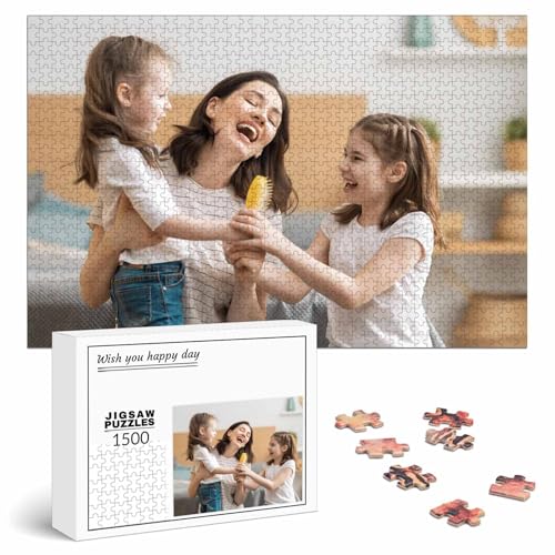 Puzzle Personalisiert mit Foto 500/1000/1500/2000/3000 Teile, Fotopuzzle selbst gestalten, Personalisierbares Geschenk Puzzle Personalisiert mit Foto 500/1000/1500/2000/3000 Teile, Fotopuzzle selbst gestalten, Personalisierbares Geschenk von JeathFea