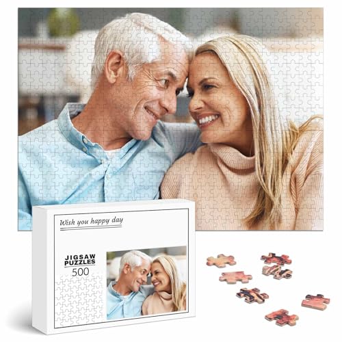 Puzzle Personalisiert mit Foto 500/1000/1500/2000/3000 Teile, Fotopuzzle selbst gestalten, Personalisierbares Geschenk Puzzle Personalisiert mit Foto 500/1000/1500/2000/3000 Teile, Fotopuzzle selbst gestalten, Personalisierbares Geschenk von JeathFea