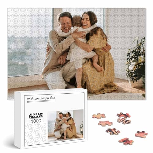 Puzzle Personalisiert mit Foto 500/1000/1500/2000/3000 Teile, Fotopuzzle selbst gestalten, Personalisierbares Geschenk Puzzle Personalisiert mit Foto 500/1000/1500/2000/3000 Teile, Fotopuzzle selbst gestalten, Personalisierbares Geschenk von JeathFea