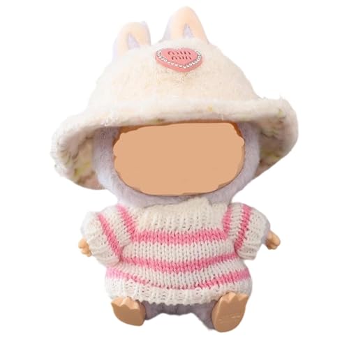 Kleidung für Labubu, Outfits für Labubu-Kleidung, Designer-Ropa para Labubu-Zubehör, 17 cm Puppentuch für 17 cm (keine Puppe) (Stil B) von Jeayaeko