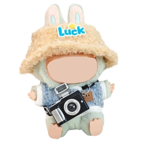 Kleidung für Labubu, Outfits für Labubu-Kleidung, Designer-Ropa para Labubu-Zubehör, 17 cm Puppentuch für 17 cm (keine Puppe) (Stil D) von Jeayaeko
