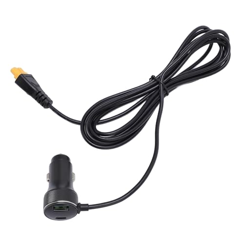 Jectse 18AWG -Verlängerungskabel Nahtloser Krafttransfer Zigarre Leichter Männlich an XT60 Weibliches Kabel für 12 V 24 V Auto -LKW Solargenerator Jectse 18AWG -Verlängerungskabel Nahtloser Krafttransfer Zigarre Leichter Männlich an XT60 Weibliches Kabel für 12 V 24 V Auto -LKW Solargenerator von Jectse