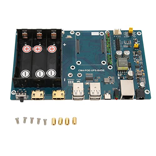 Jectse Erweiterungsplatine, Erweiterungsmodulplatine für CM4 POE USV UNTERBRECHUNGSFREIE STROMVERSORGE Jectse Erweiterungsplatine, Erweiterungsmodulplatine für CM4 POE USV UNTERBRECHUNGSFREIE STROMVERSORGE von Jectse