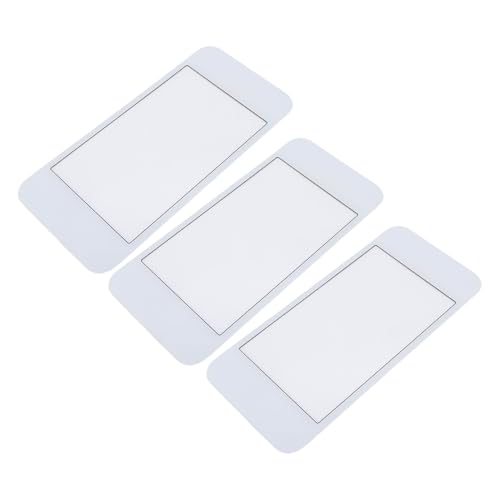 Jectse Game Console Top Screen Objektiv, Harz Top Screen -Objektiv für Reparaturen Nahtlos Geeignet (White) von Jectse
