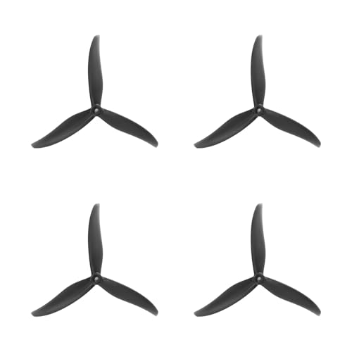Gemfan Cinelifter 7037 7 Zoll 3-Blatt-Propeller-Set, Hohe Effizienz für Drohnen mit Leisem Betrieb, ABS-Material, Kompatibel mit Cinewhoop, FPV-Quadcopter-Drohnen von Jectse