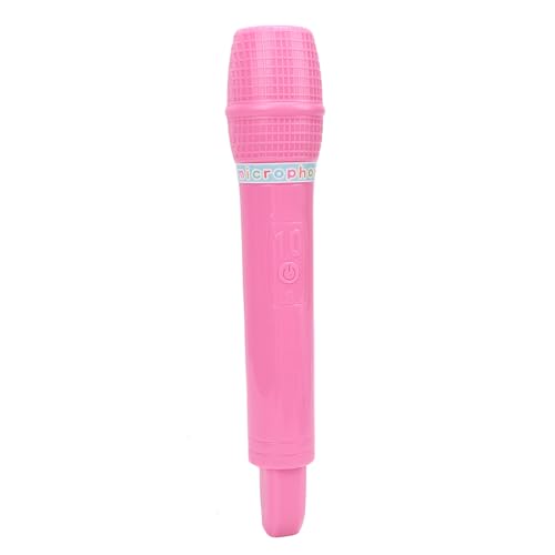 Jectse Plastiksimulation Mikrofonspielzeug Tun Mic Requisite für Erwachsene mit Leichtem Design für Cosplay -Geburtstagsfeier -Aufführung (PINK) von Jectse