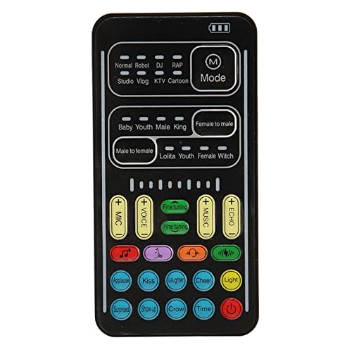 Jectse Sprachveränderer, Tragbarer -Voice-Verkleidung MIT 8 Soundeffekten, Soundängern, Tragbares Soundkarten-Voice Changer-Gerät für für Onepc Telefonlaptops Jectse Sprachveränderer, Tragbarer -Voice-Verkleidung MIT 8 Soundeffekten, Soundängern, Tragbares Soundkarten-Voice Changer-Gerät für für Onepc Telefonlaptops von Jectse