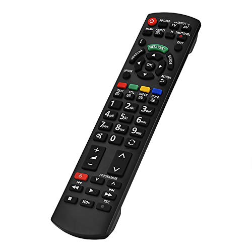 Jectse Universell-Fernbedienung, TV-Fernbedienung Im Ergonomischen Design MIT Stabiler Übertragung, Fernbedienungsersatz für N2qayb000487, Keine Einrichtung Erforderlich von Jectse