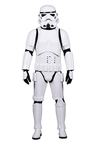 Stormtrooper-Kostüm, komplett mit weichen Teilen geschnallt, Standardgröße von Jedi-Robe