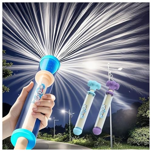 Fireworks Water Gun, Firework Water Spray Gun, for Couples Proposals, Pool Parties, Beach Games & Family Water Fights (Blue Purple) von Jeeeun