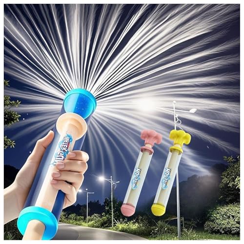 Fireworks Water Gun, Firework Water Spray Gun, for Couples Proposals, Pool Parties, Beach Games & Family Water Fights (Pink Yellow) von Jeeeun