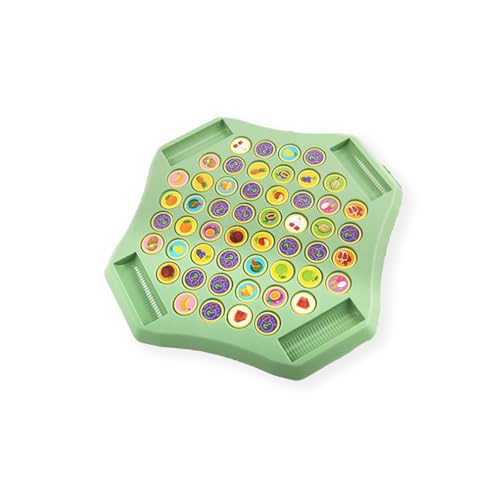 Flip Chess Memory Game, Flipfun Flip-Match Board Game for Kids, 52 Pcs Fruit & Animal Flip Chess (Fruit) von Jeeeun