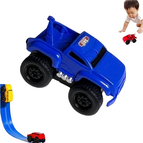 Jeeeun Magnetic Wall Climbing Toy Car, Inertial Anti-Gravity Car for Boys and Girls, Magnetic Climbing Vehicle for Smooth Walls, Windows, Fridge Surfaces (Blue) von Jeeeun