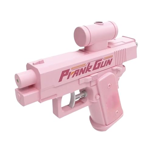 Prank Water Gun, 2025 New Prank Two-Way Water Gun, Can Spray from Front and Back (Pink) von Jeeeun