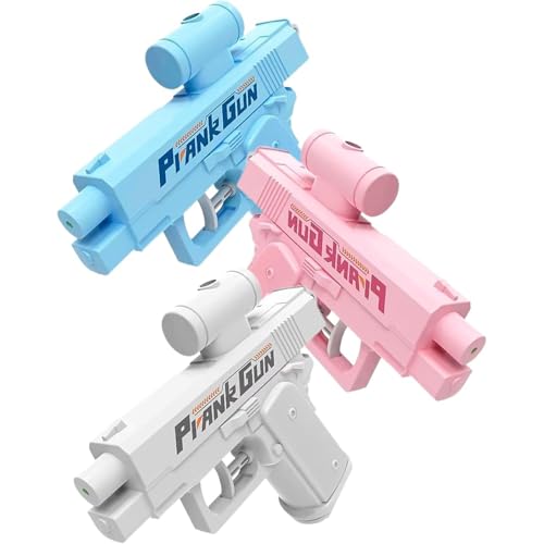 Prank Water Gun, 2025 New Two-Way Water Gun, Spray Fun Trick! Shoots Front & Back, Novelty Gifts for Friends, Family, School (3 Colors) von Jeeeun