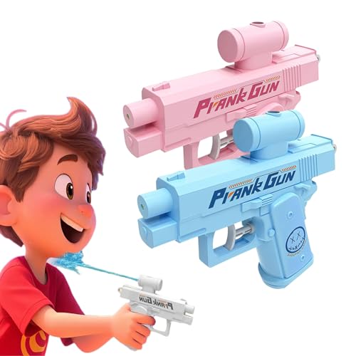 Prank Water Gun, Trap Attack! Double-Sided Surprise Splash Gun, Party Game Must-Have, Family Fun, Outdoor Chase Toy (2pcs B) von Jeeeun