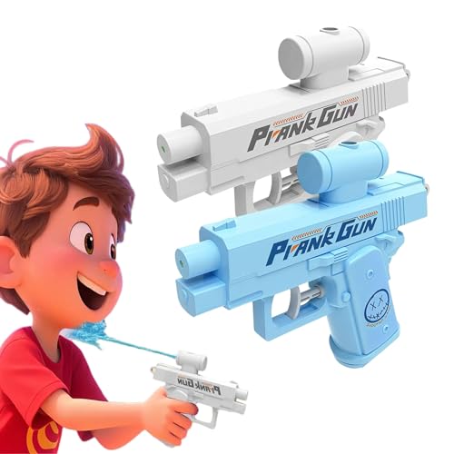 Prank Water Gun, Trap Attack! Double-Sided Surprise Splash Gun, Party Game Must-Have, Family Fun, Outdoor Chase Toy (2pcs C) von Jeeeun