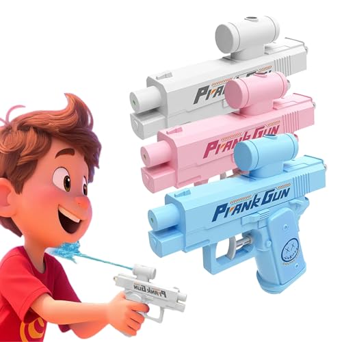 Prank Water Gun, Trap Attack! Double-Sided Surprise Splash Gun, Party Game Must-Have, Family Fun, Outdoor Chase Toy (3pcs) von Jeeeun