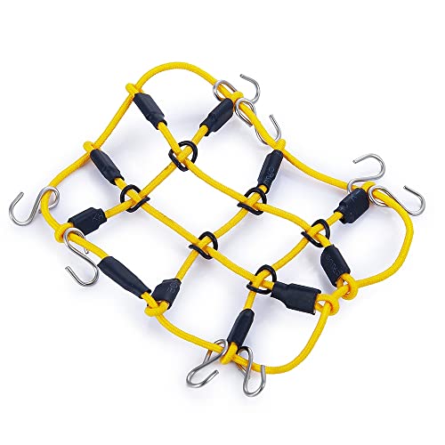 Jeenuuder Elastisches Gepäcknetz mit Haken für Auto-Upgrade auf Fernbedienung Axial SCX24 AXI00001 AXI00002 AXI00005 AXI90081 1/24, B von Jeenuuder