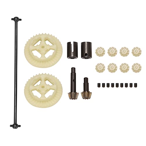 Jeenuuder Für ungeraden Ring 734A Upgrade-Zubehör, Reduktor, aktives Zahnrad, Kegelgetriebe, M0450 Differential M0472 Getriebe B Jeenuuder Für ungeraden Ring 734A Upgrade-Zubehör, Reduktor, aktives Zahnrad, Kegelgetriebe, M0450 Differential M0472 Getriebe B von Jeenuuder