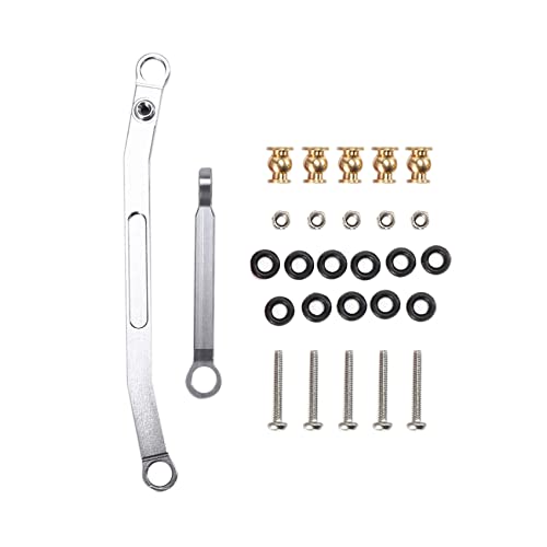 Jeenuuder Lenkstange aus Metall für Auto auf 1/24 RC Axial SCX24 AXI90081 AXI00001 AXI00002 AXI00005 AXI00006 Upgrades, 2 Jeenuuder Lenkstange aus Metall für Auto auf 1/24 RC Axial SCX24 AXI90081 AXI00001 AXI00002 AXI00005 AXI00006 Upgrades, 2 von Jeenuuder