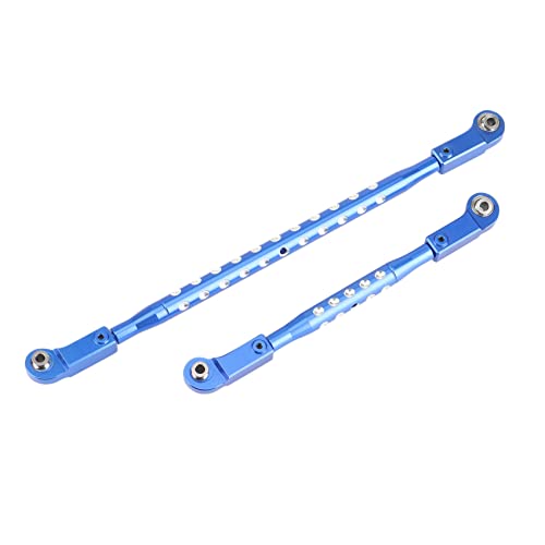 Jeenuuder Set mit Lenkstangen aus Metall, für 1/6 Auto auf Fernbedienung, Axial SCX6 AXI05000 JLU Upgrade-Teile, Blau Jeenuuder Set mit Lenkstangen aus Metall, für 1/6 Auto auf Fernbedienung, Axial SCX6 AXI05000 JLU Upgrade-Teile, Blau von Jeenuuder