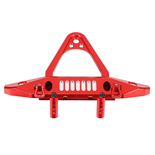Jeenuuder Stoßfänger aus Metall mit Abschlepphaken für 1/6 Auto auf Fernbedienung Axial SCX6 AXI05000 JLU Upgrade-Teile, 4 Stück Jeenuuder Stoßfänger aus Metall mit Abschlepphaken für 1/6 Auto auf Fernbedienung Axial SCX6 AXI05000 JLU Upgrade-Teile, 4 Stück von Jeenuuder