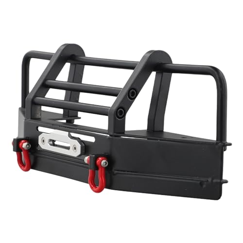 Jeenuuder Stoßfänger aus Metall mit Halterung für Seilwinde für Auto auf 1/10 RC Axial SCX10 90046 90047 -D90 D110, Upgrade-Teile Jeenuuder Stoßfänger aus Metall mit Halterung für Seilwinde für Auto auf 1/10 RC Axial SCX10 90046 90047 -D90 D110, Upgrade-Teile von Jeenuuder