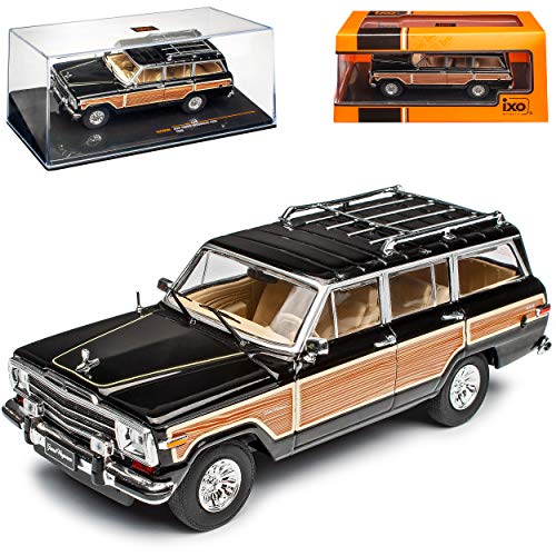 Jeep Grand Wagoneer 4WD Schwarz 1963-1993 1/43 IXO Modell Auto von Jeep