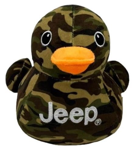 Plüschente mit Jeep Text Logo - Perfekte Enthusiasten, You've Been Ducked (Camouflage) von Jeep