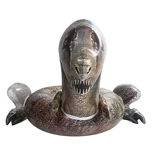 Aufblasbarer Dinosaurier-Pool-Schwimmring, Umweltfreundlicher PVC-Tyrannosaurus-Schwimmring für Jungen, Mädchen und Erwachsene, Auslaufsicher Aufblasbarer Dinosaurier-Pool-Schwimmring, Umweltfreundlicher PVC-Tyrannosaurus-Schwimmring für Jungen, Mädchen und Erwachsene, Auslaufsicher von Jeffergarden