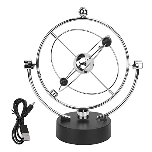 Elektronische Perpetual Motion Swing Balance Bälle Kunst Asteroidenwissenschaft Physik Gadget für Home Office Klassenzimmer Dekoration von Jeffergarden