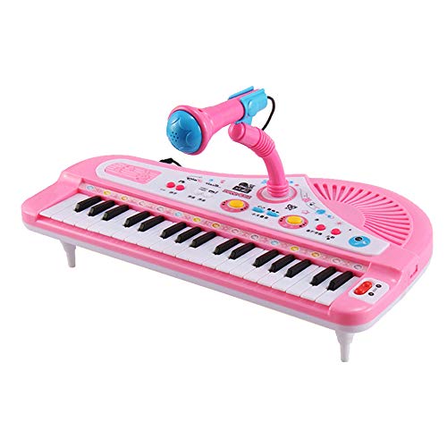 Jeffergarden Mini 37 Tasten Electric Piano Keyboard Educational mit Mikrofon 24 Melodien und 8 Percussion Musics Jeffergarden Mini 37 Tasten Electric Piano Keyboard Educational mit Mikrofon 24 Melodien und 8 Percussion Musics von Jeffergarden
