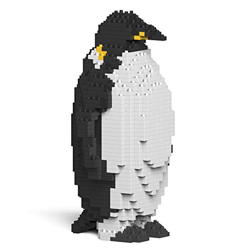 JEKCA | Emperor Penguin 01S Baustein-Set, Skulpturen aus Blöcken, Sammlersteinen von JEKCA