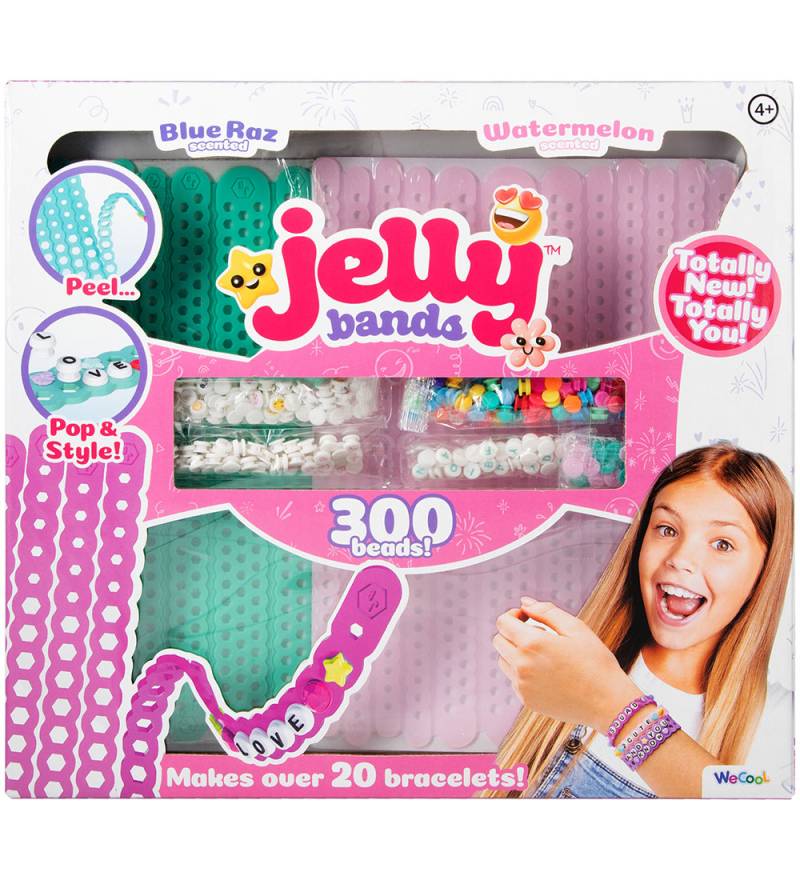 Jelly Bands Kreatives Spielset - 300 Perlen - Jelly Bands - One Size - Kreatives Spielset Jelly Bands Kreatives Spielset - 300 Perlen - Jelly Bands - One Size - Kreatives Spielset von Jelly Bands