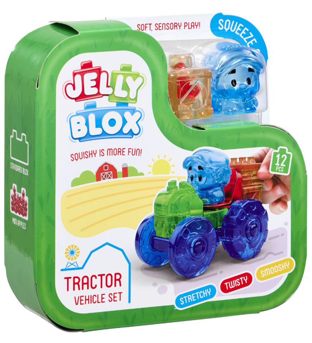 Jelly Blox Bauklötze - Traktor - Jelly Blox - One Size - Klötze Jelly Blox Bauklötze - Traktor - Jelly Blox - One Size - Klötze von Jelly Blox