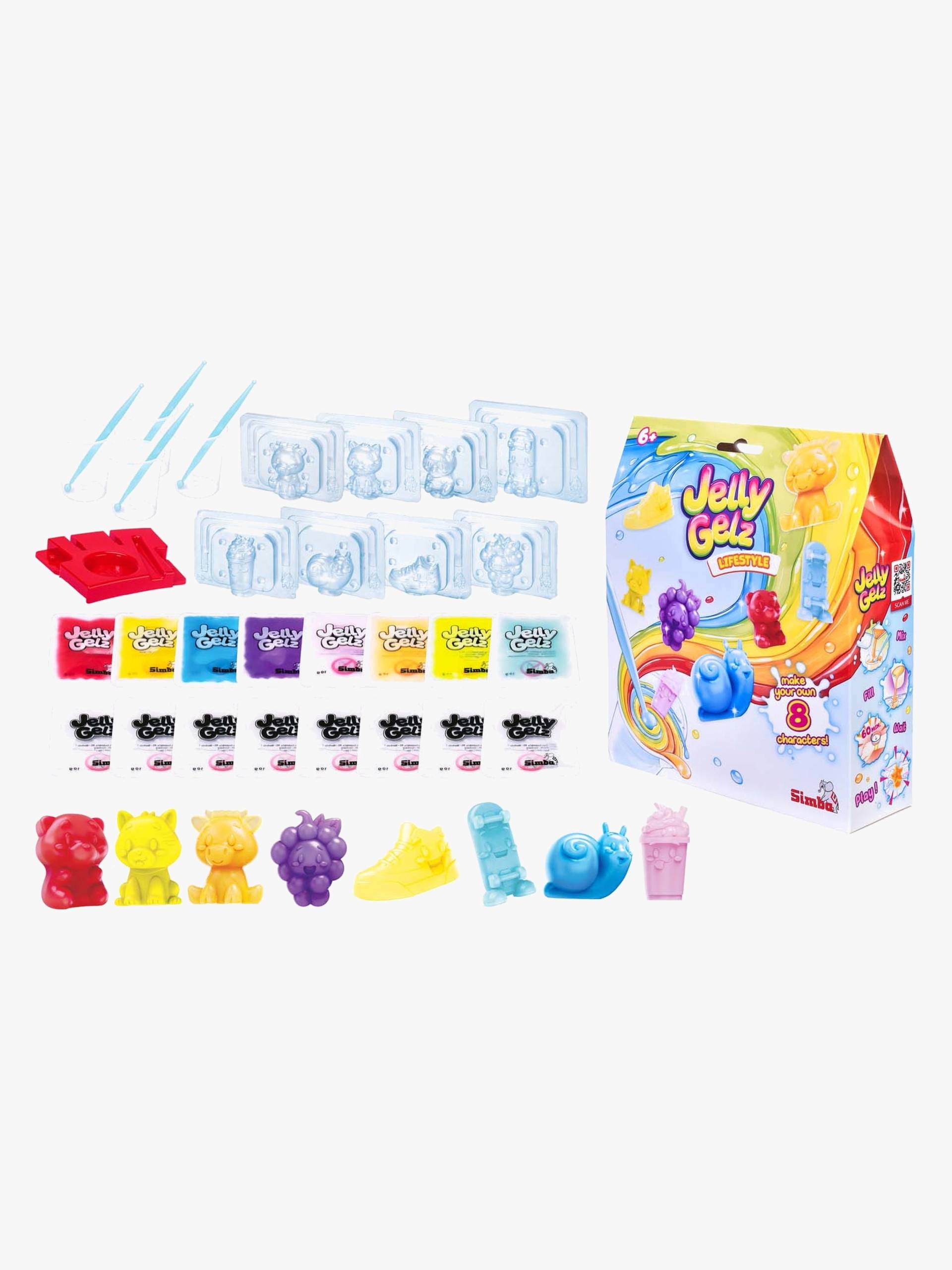 Jelly Gelz Lifestyle Bastelset Mit Gel Und Formen Jelly Gelz Lifestyle Bastelset Mit Gel Und Formen von Jelly Gelz