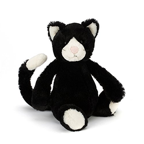 Bashful Black & White Katze 31 cm, Jellycat von Jellycat