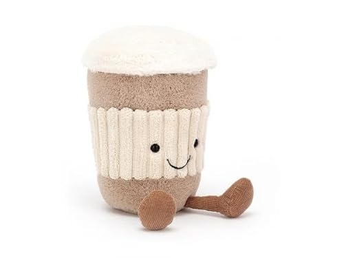 Jellycat Coffee-to-Go – L 6 cm x B 6 cm x H 15 cm von Jellycat